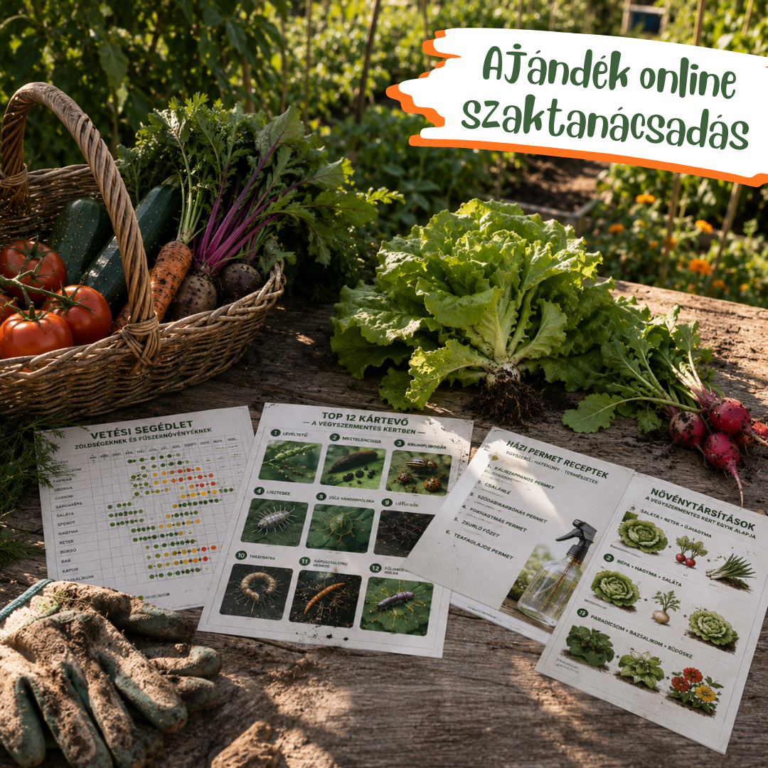 Az első sikeres vegyszermentes kertem