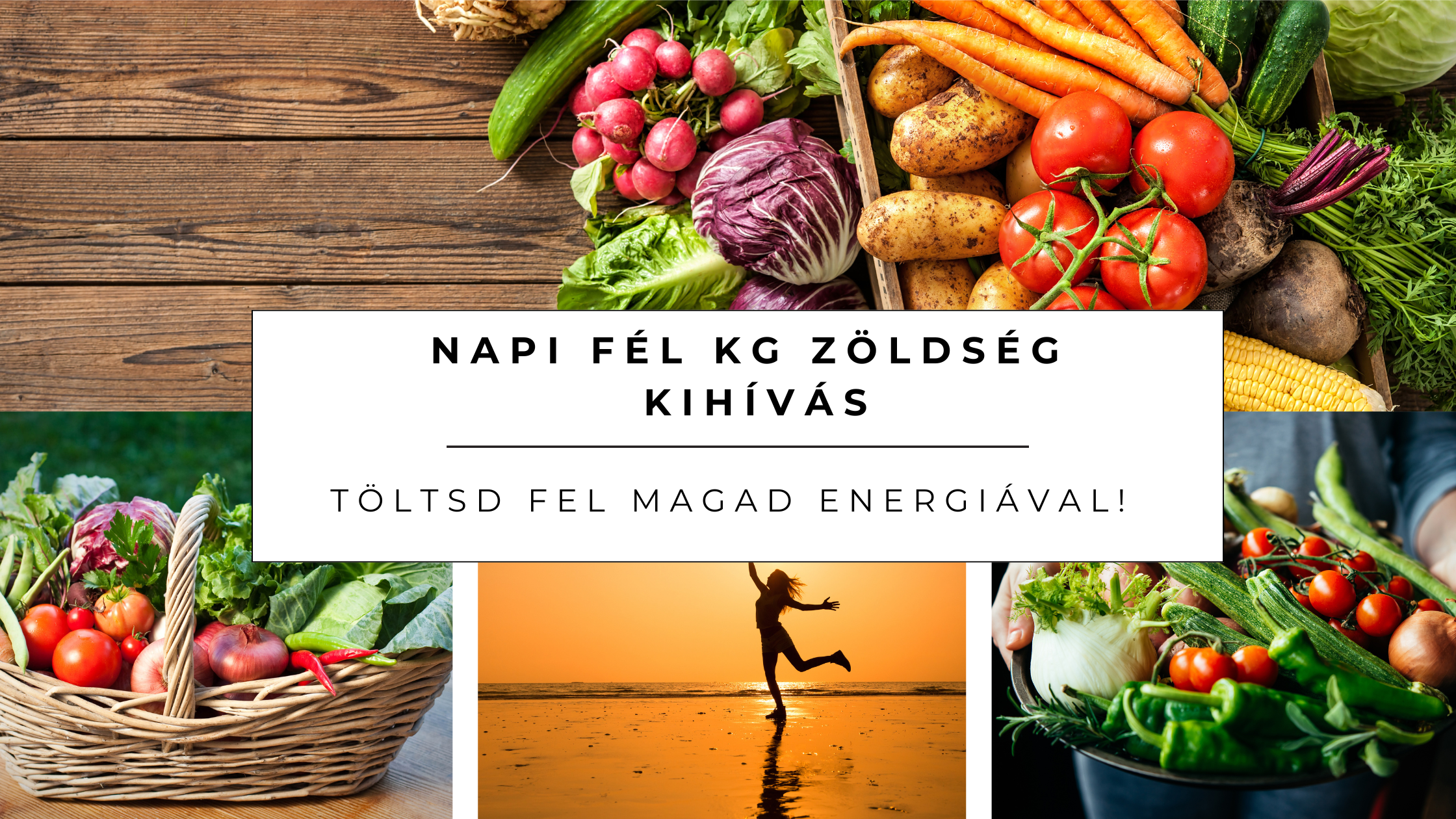 Napi fél kg zöldség? Lehetséges! - Frissülj fel és töltsd fel magad energiával tavasszal!